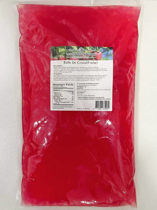 Balle de Cristal Gelée Fraise 2KG