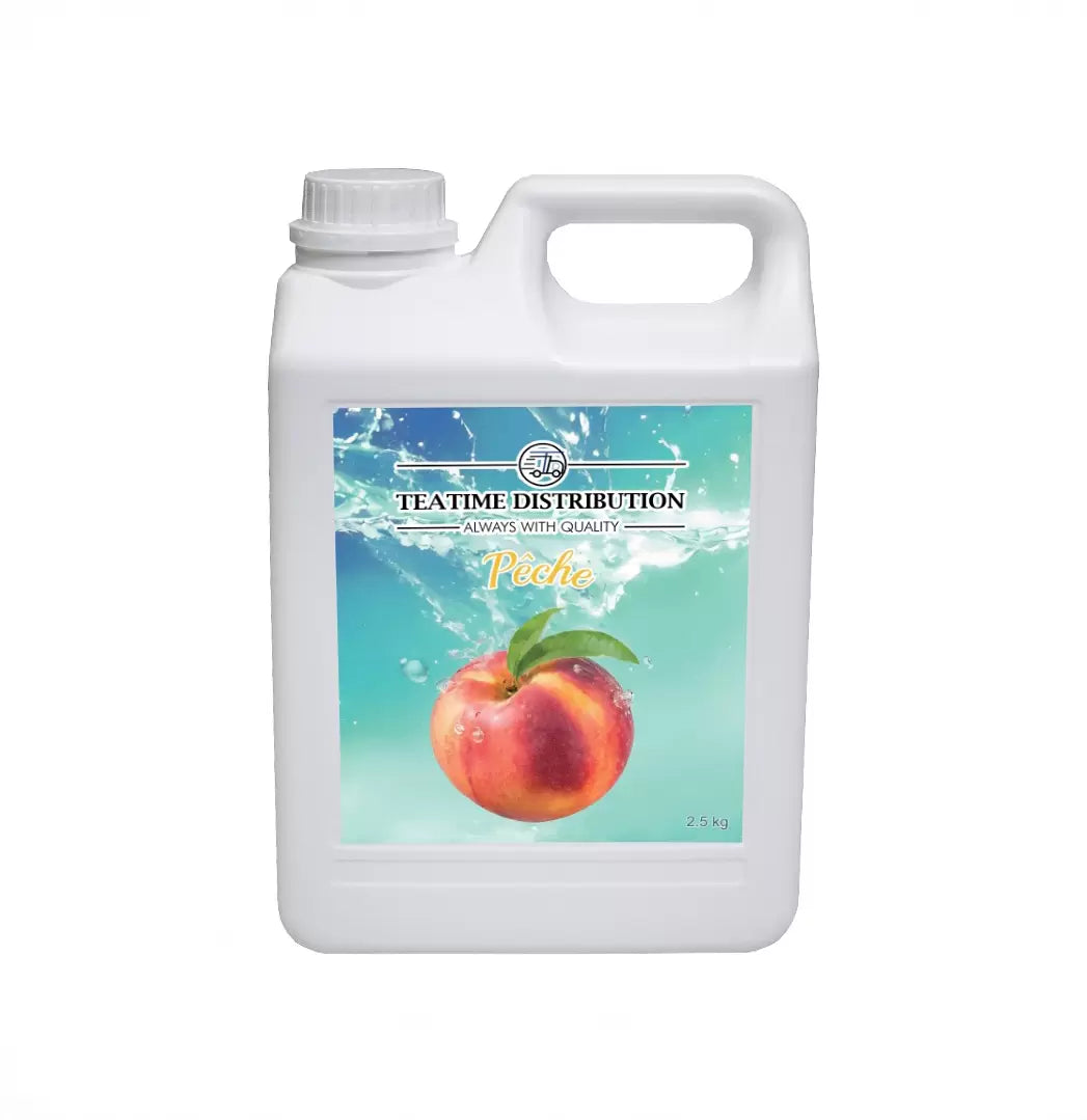 Sirop de pêche 2.5KG