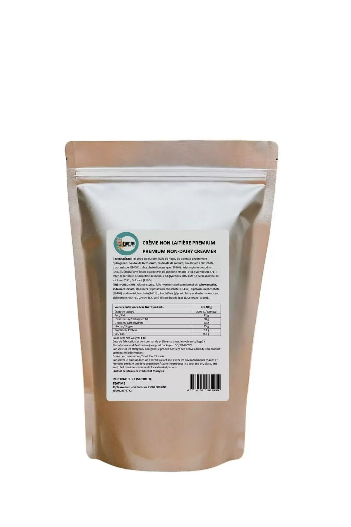 Creamer poudre de Lait Premium Non-Dairy 1KG